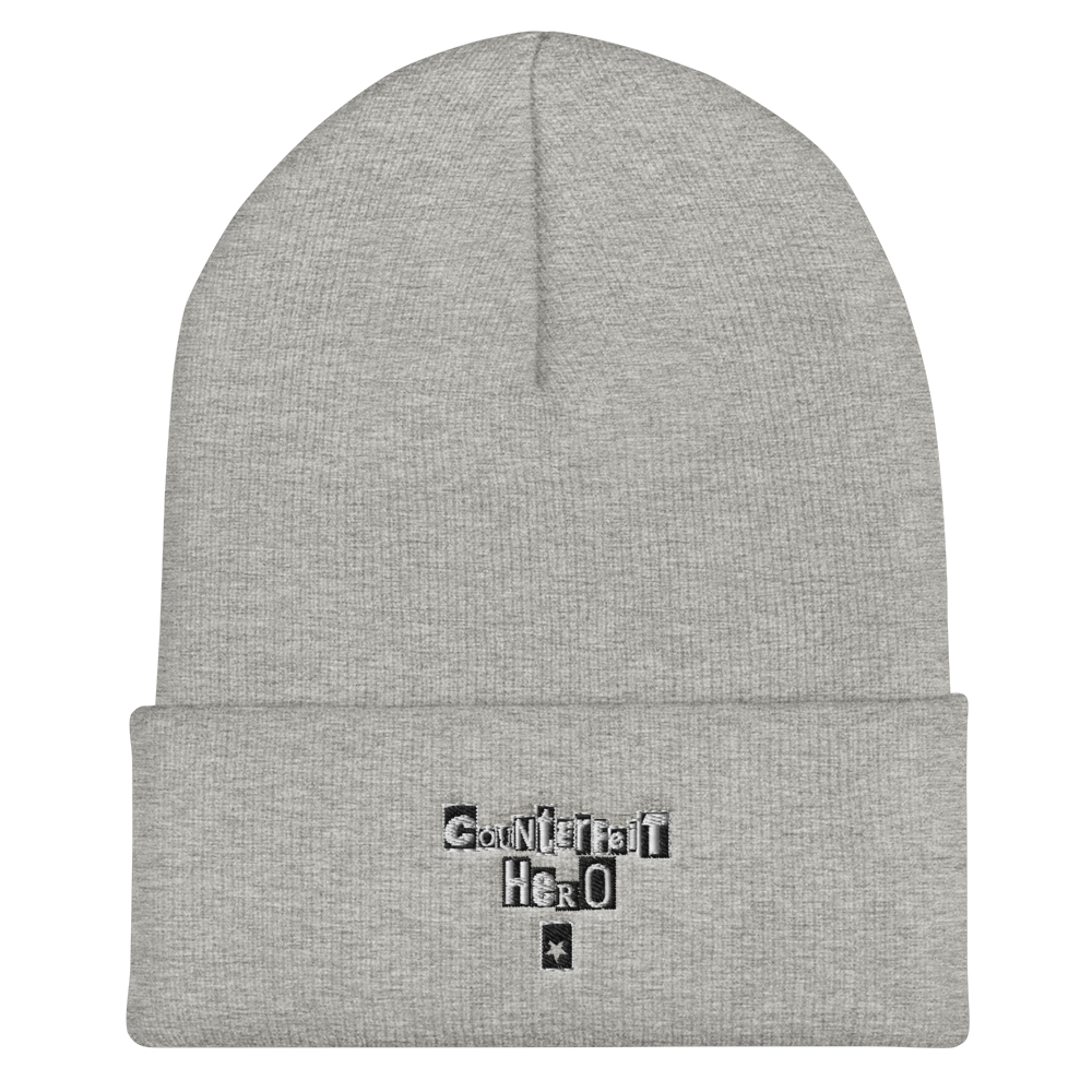 counterfeit-hero-with-transparent-star---white-boarder-white-letters-logo-2_mockup_Front_Flat_Heather-Grey.png