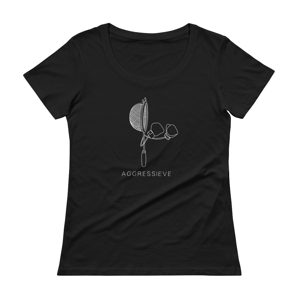 Scoopneck Sally | Black