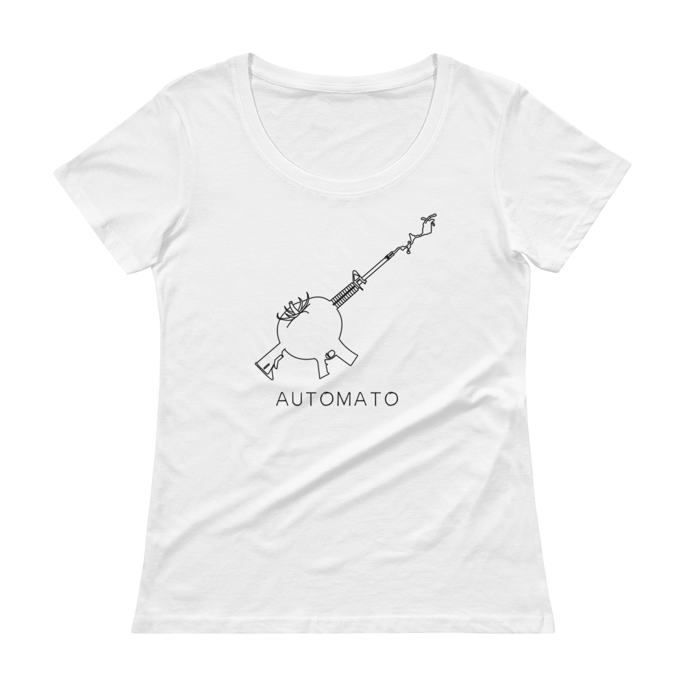 Scoopneck Sally | White