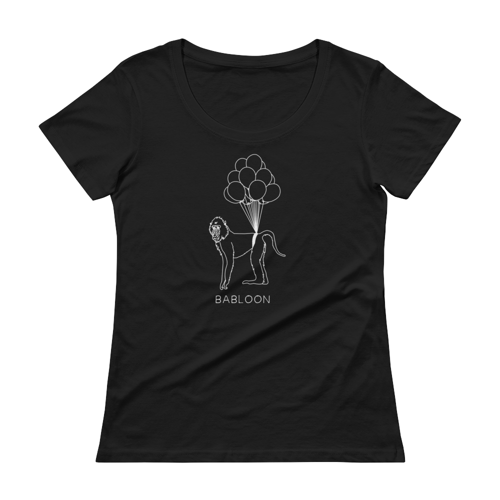 Scoopneck Sally | Black