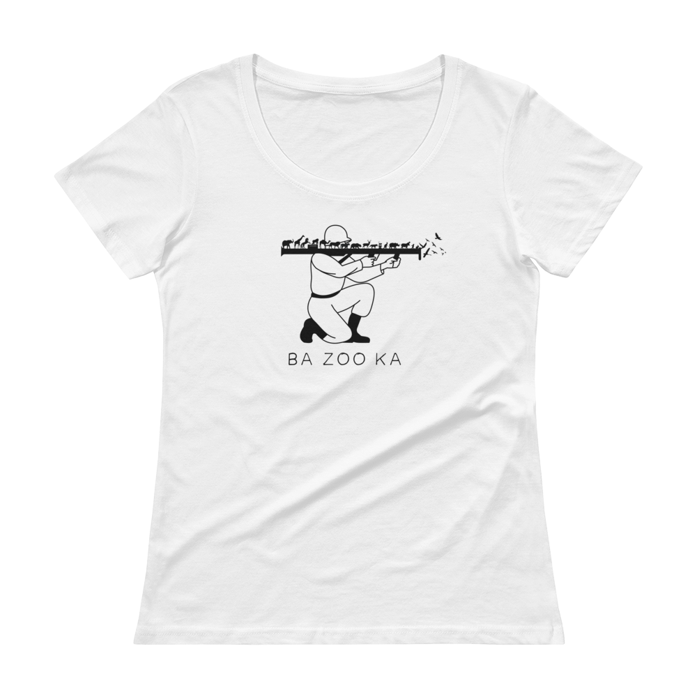 Scoopneck Sally | White