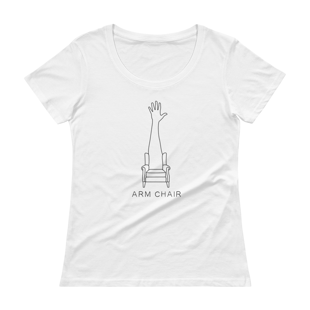 Scoopneck Sally | White