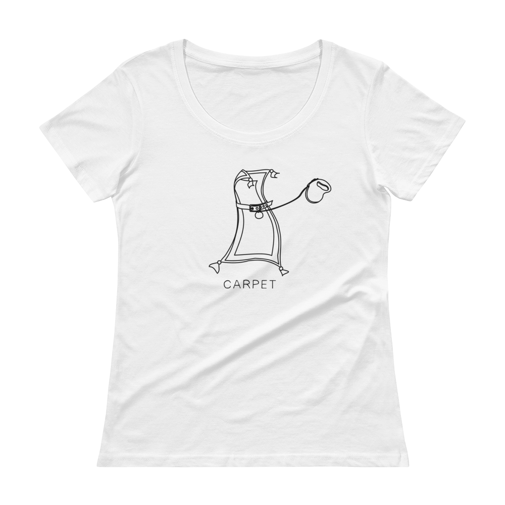 Scoopneck Sally | White