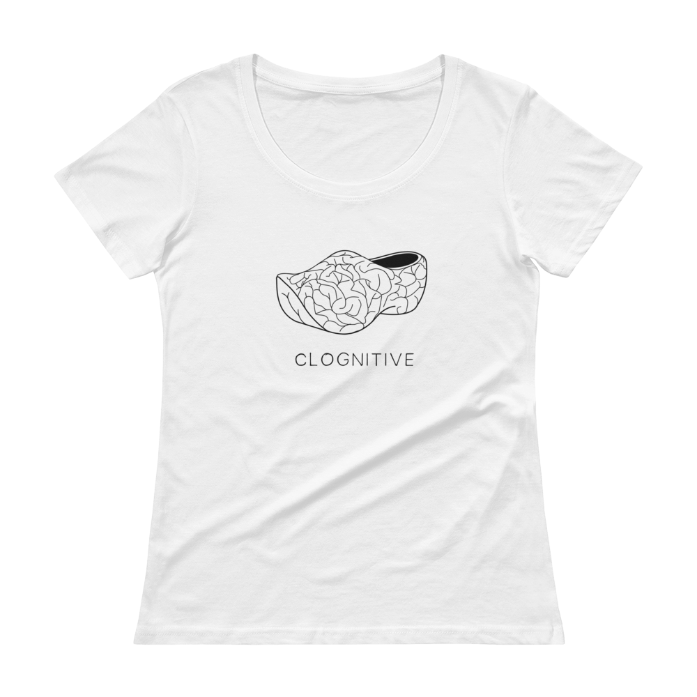 Scoopneck Sally | White