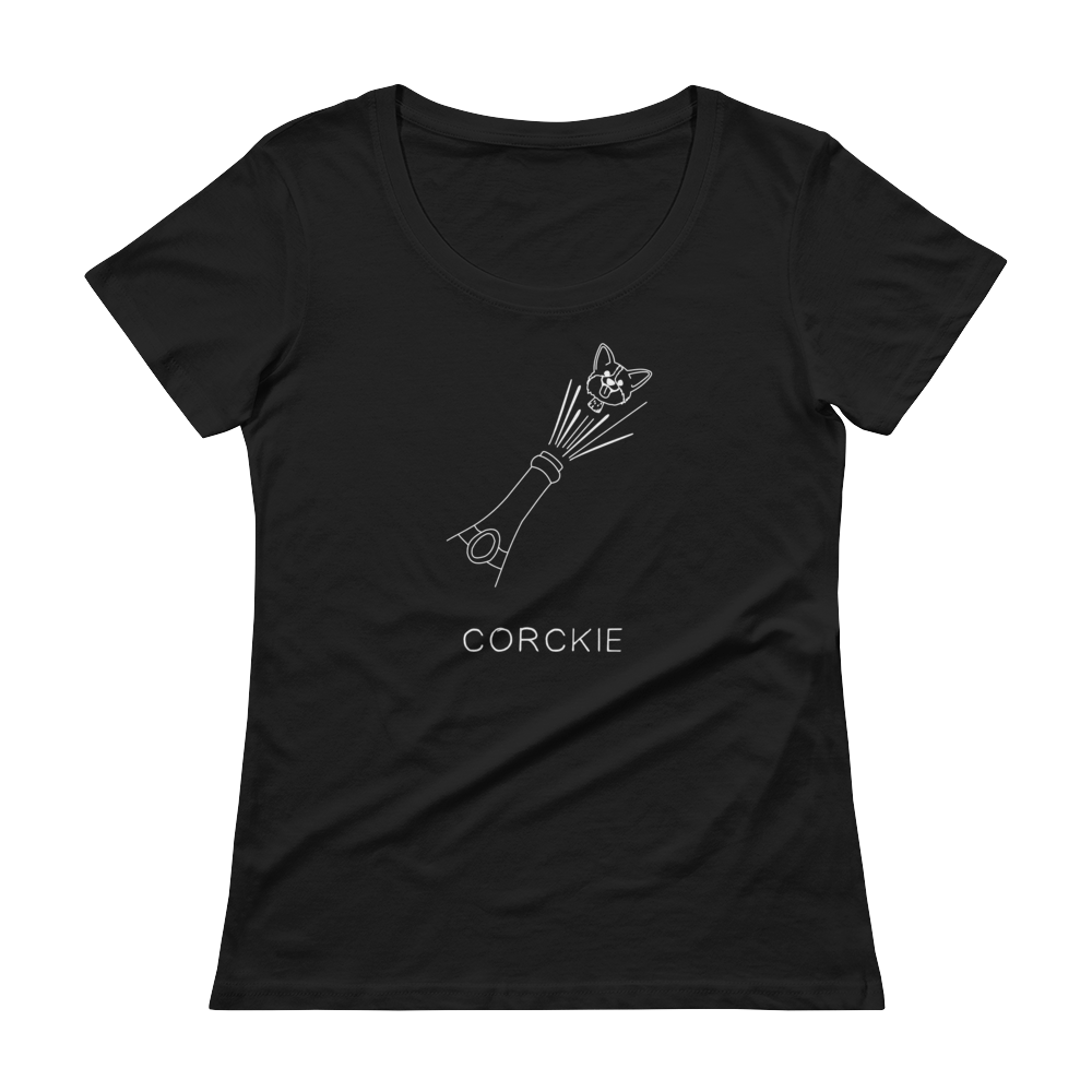 Scoopneck Sally | Black