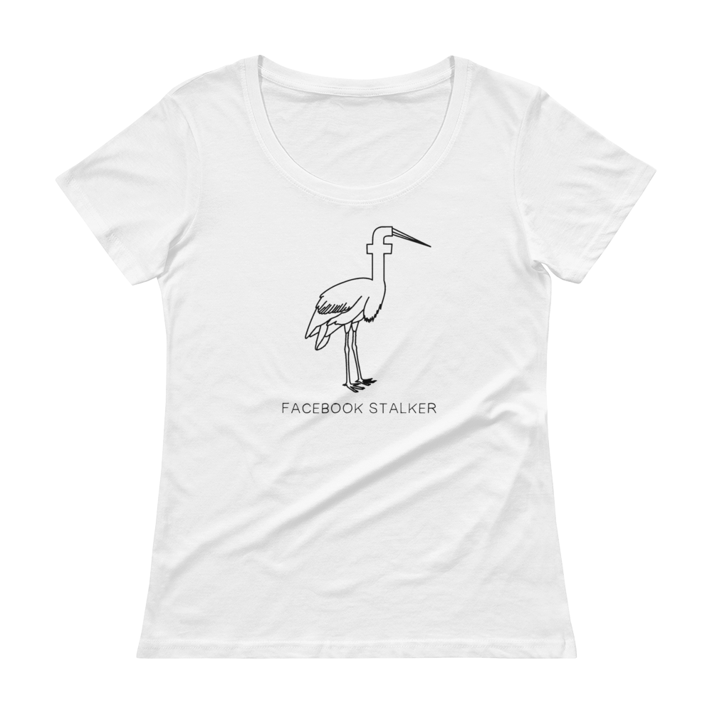 Scoopneck Sally | White