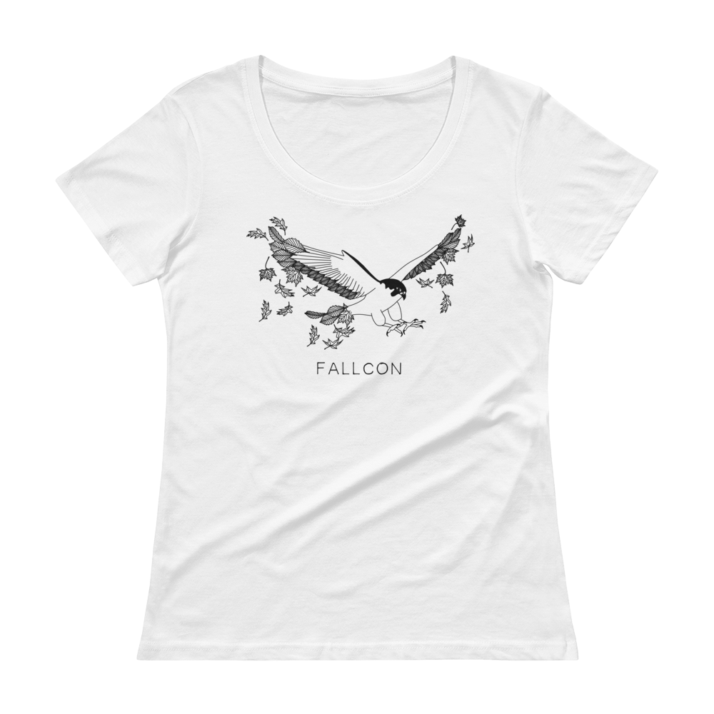 Scoopneck Sally | White