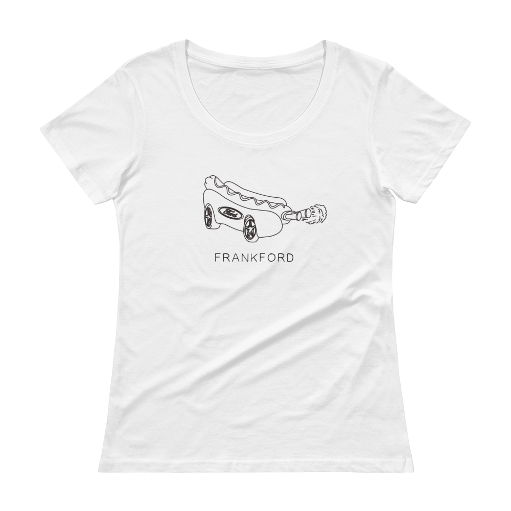 Scoopneck Sally | White