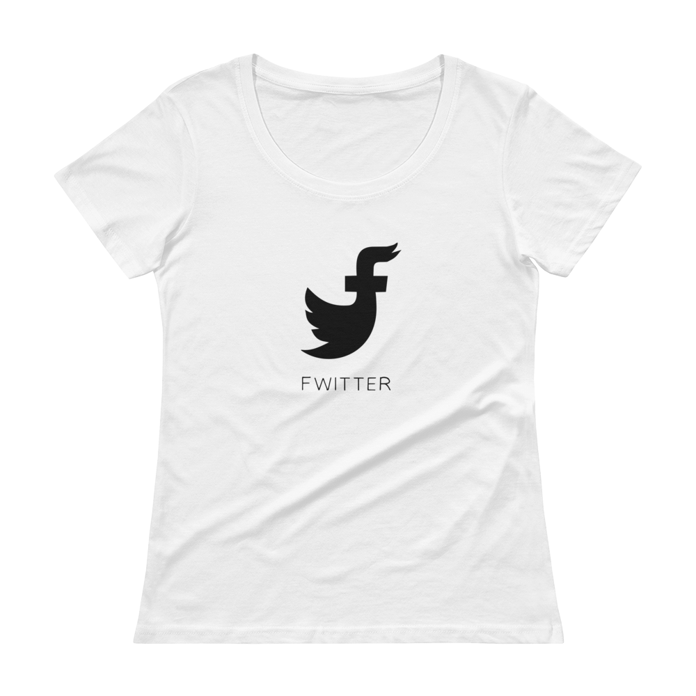 Scoopneck Sally | White