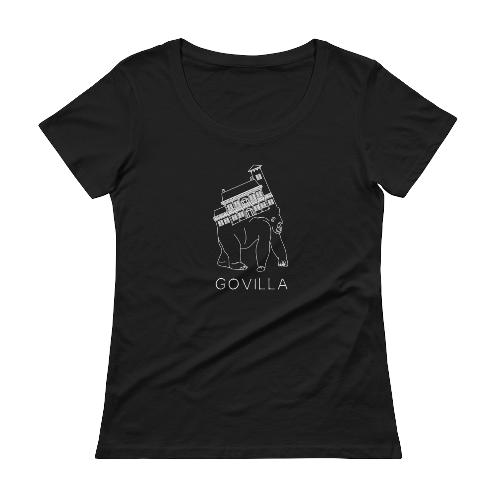 Scoopneck Sally | Black