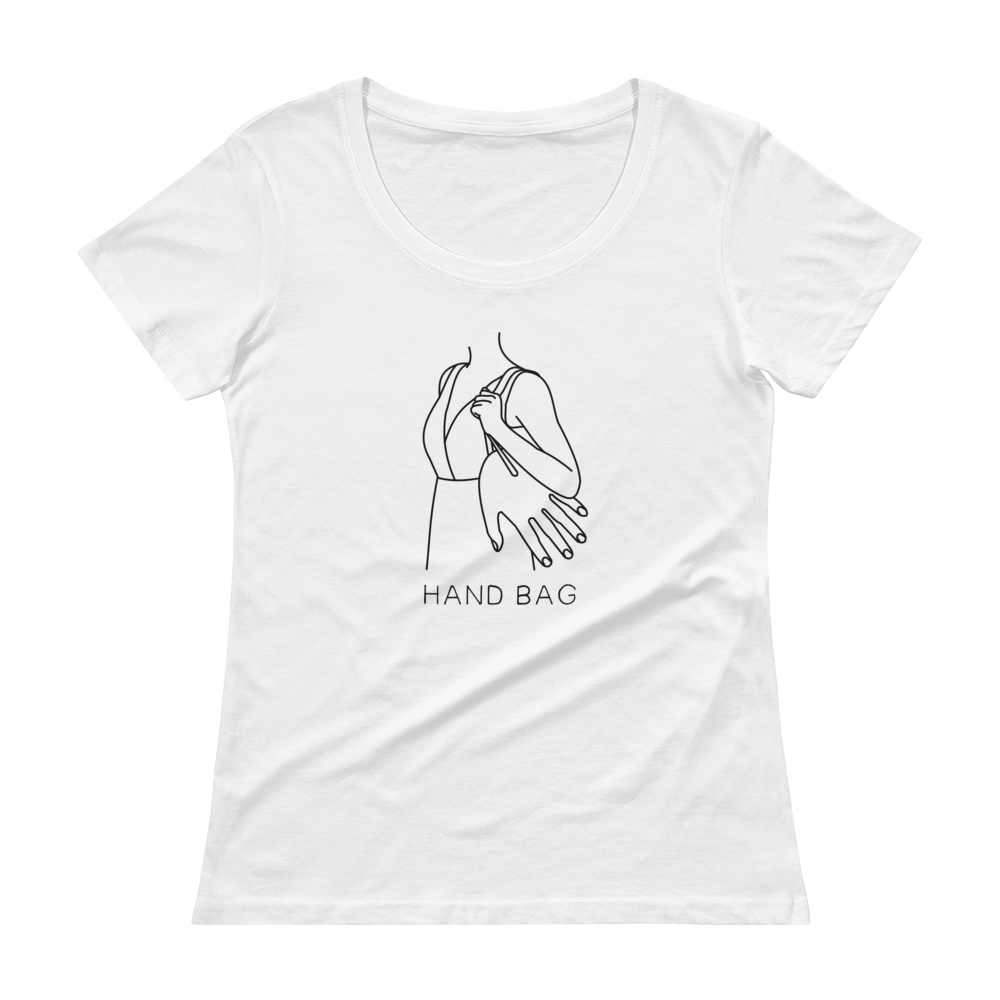 Scoopneck Sally | White