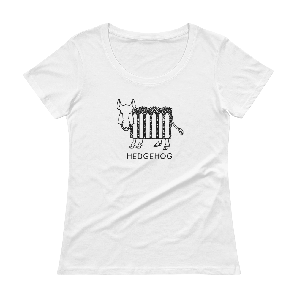 Scoopneck Sally | White