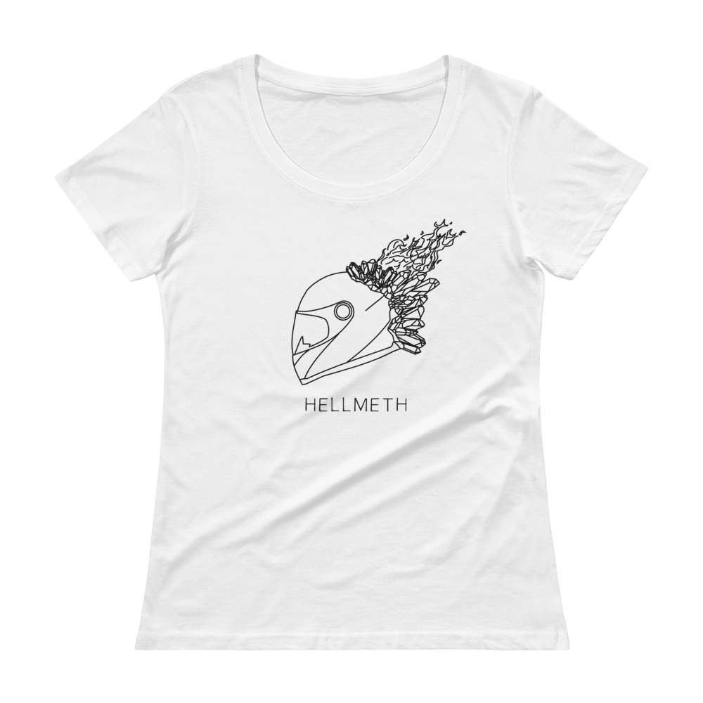 Scoopneck Sally | White