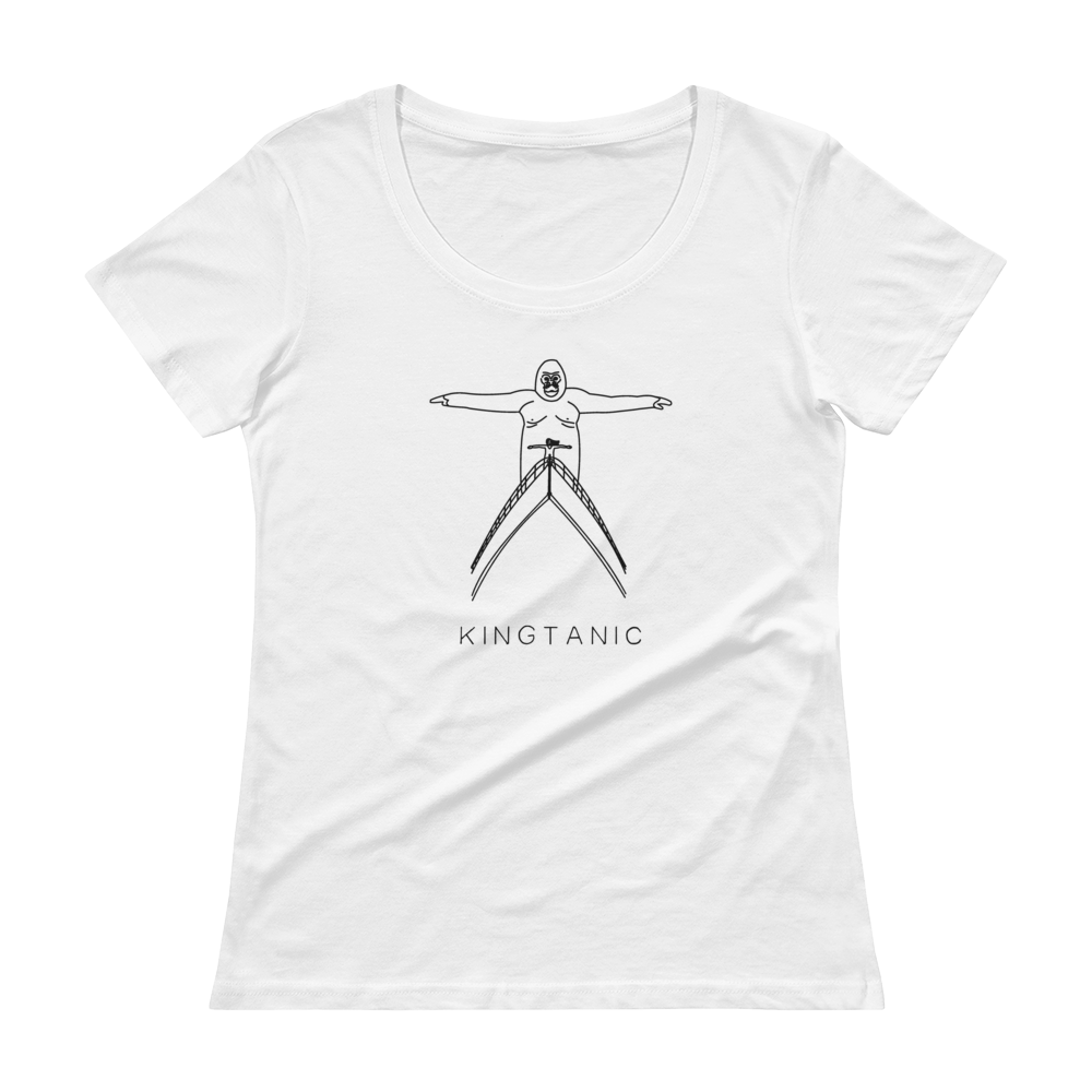 Scoopneck Sally | White