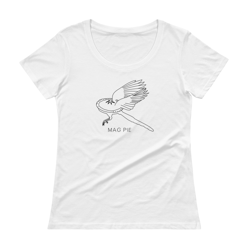 Scoopneck Sally | White