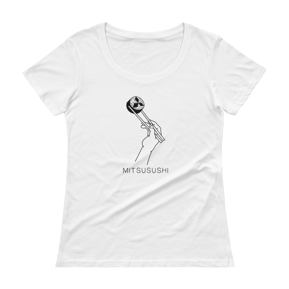 Scoopneck Sally | White