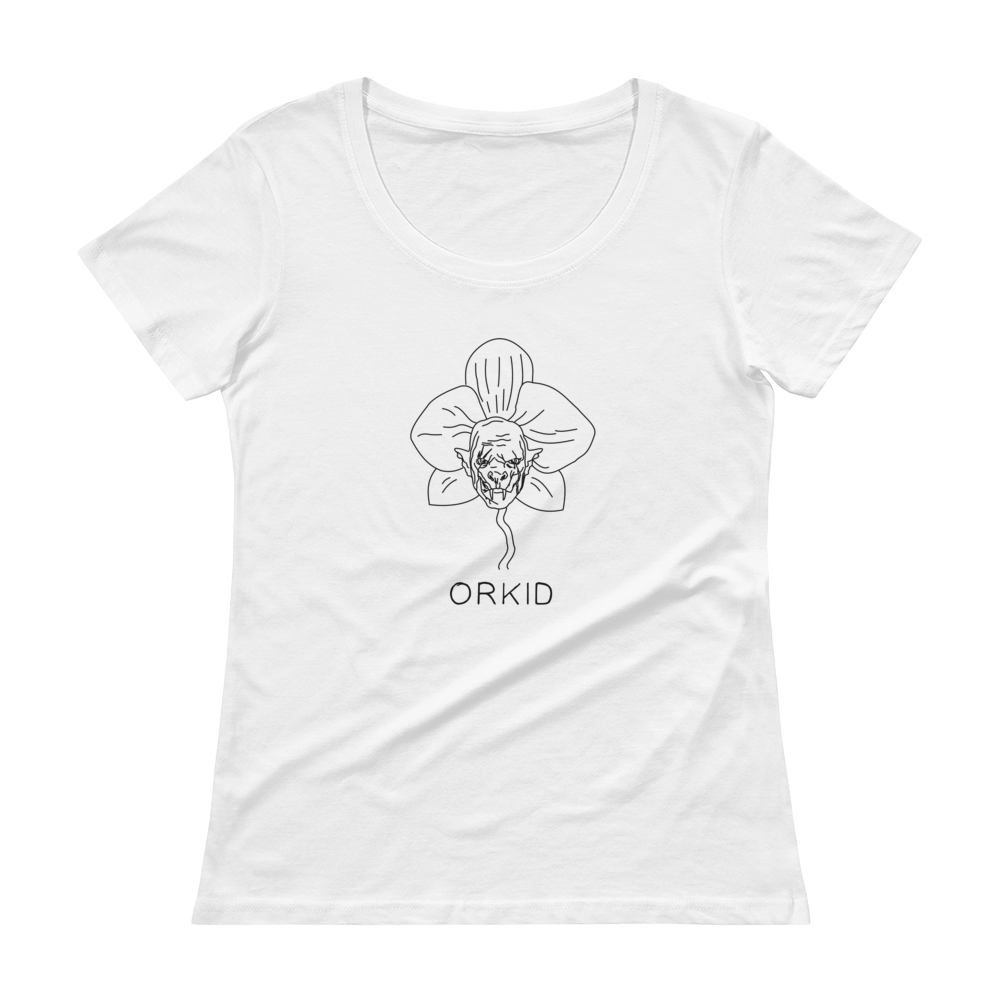 Scoopneck Sally | White
