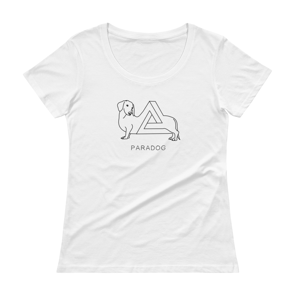 Scoopneck Sally | White