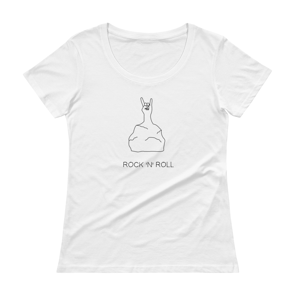 Scoopneck Sally | White