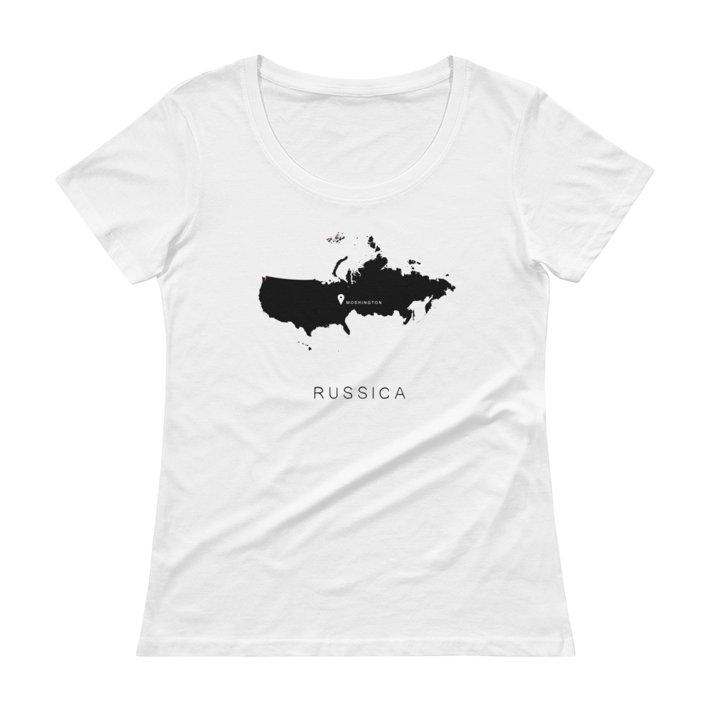 Scoopneck Sally | White
