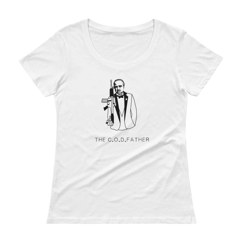 Scoopneck Sally | White