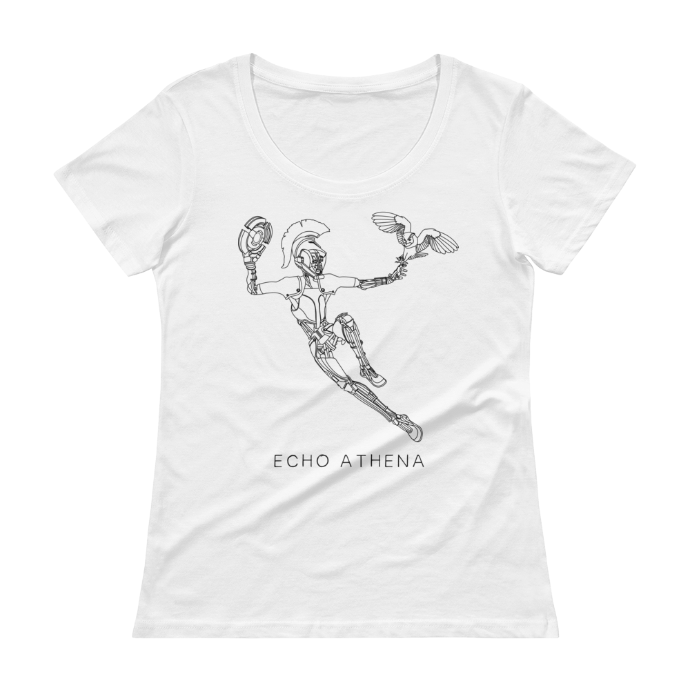 Scoopneck Sally | White