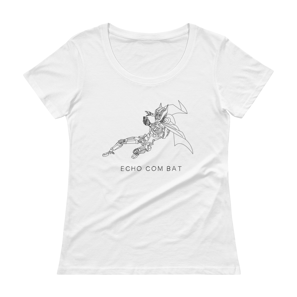 Scoopneck Sally | White