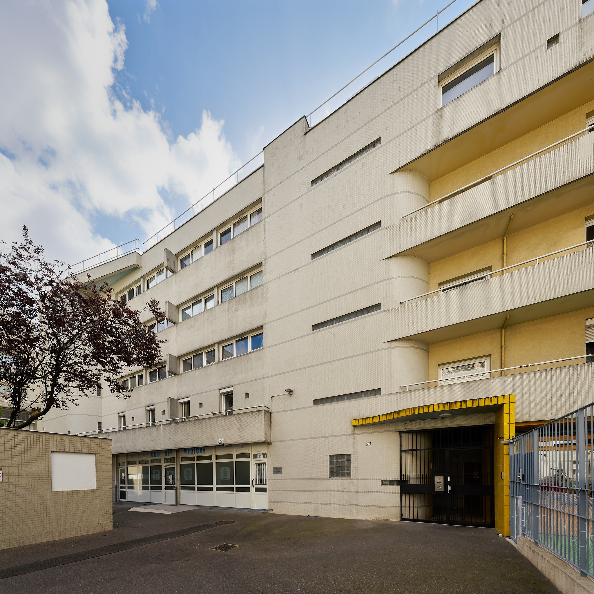 Façade nord d'origine