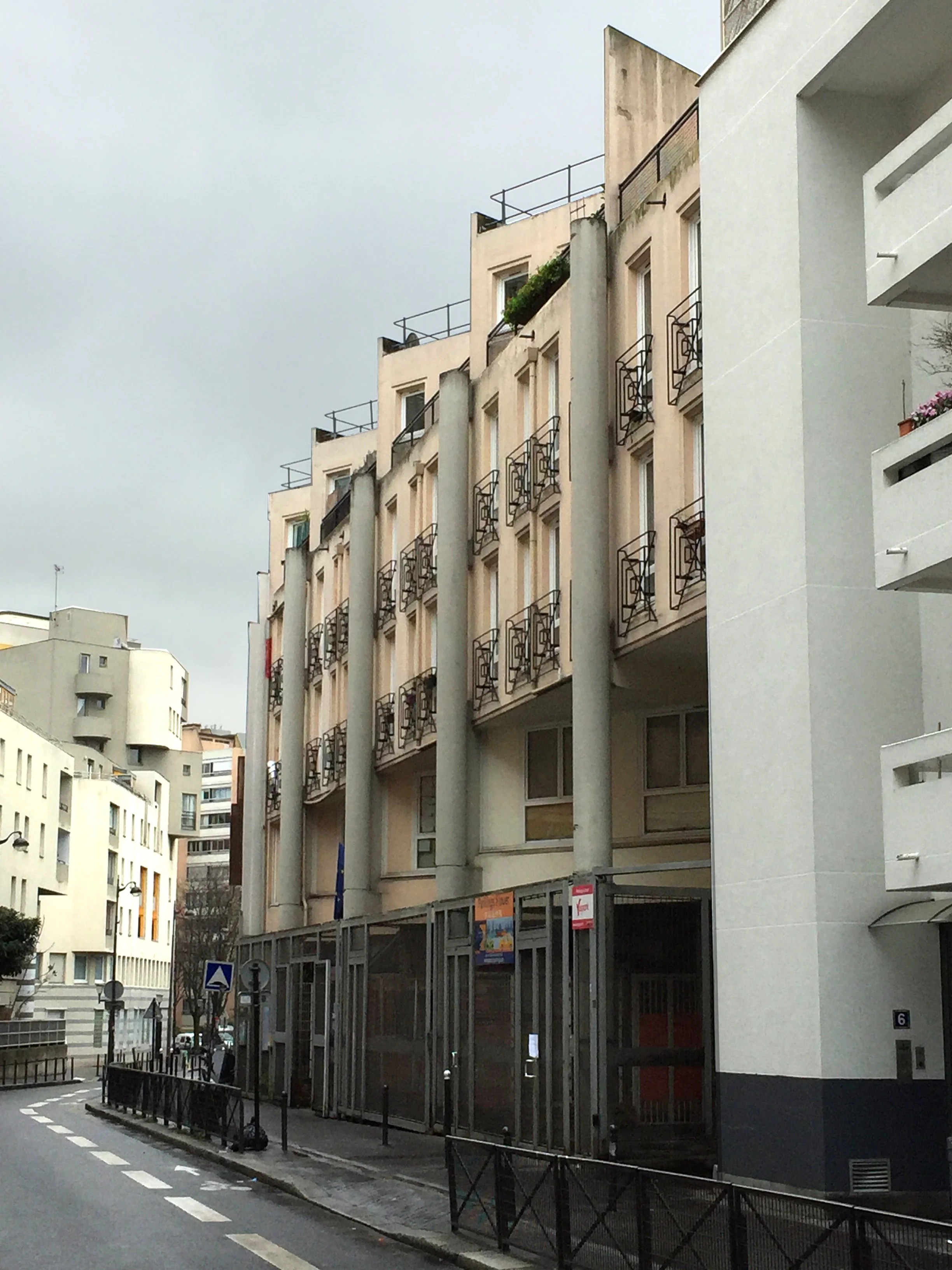 Façade nord d'origine