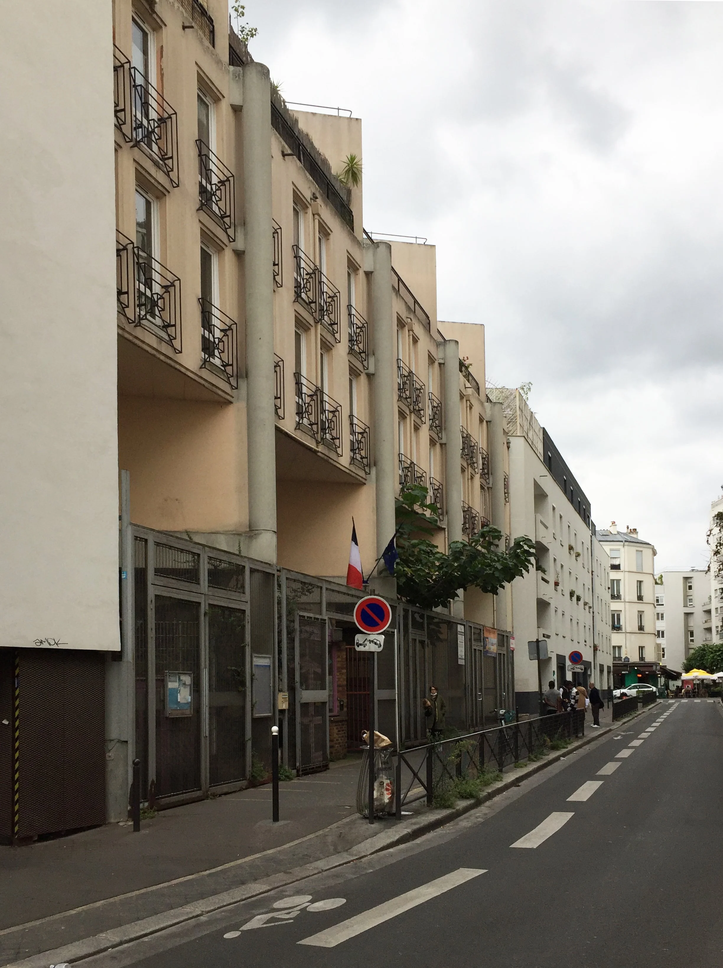 Façade nord d'origine