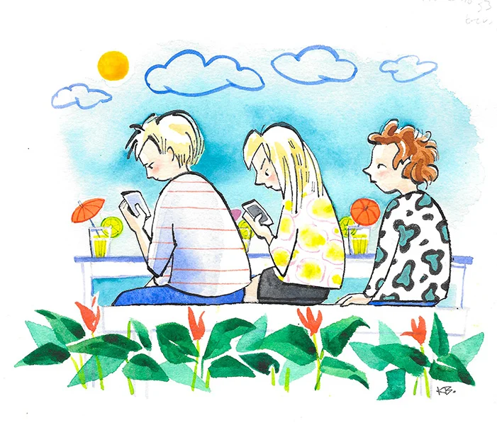 1 Følfod.Acryl, blyant 80x80 1.jpg