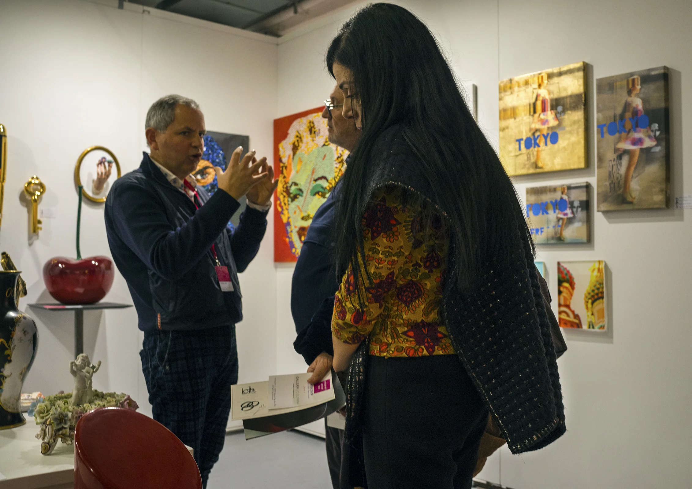  The gallerist who lost the thread… 