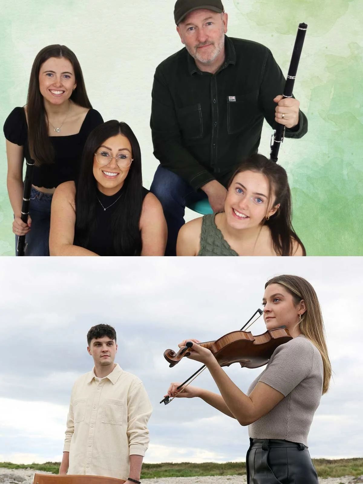 Mike McGoldrick &amp; Family + Séamus &amp; Caoimhe Uí Fhlatharta