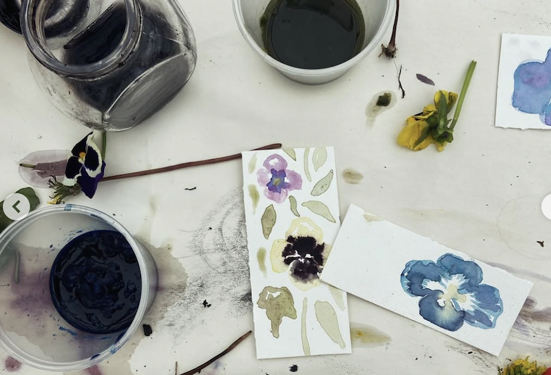 Watercolour Painting with Natural Inks with Kristen Robb
