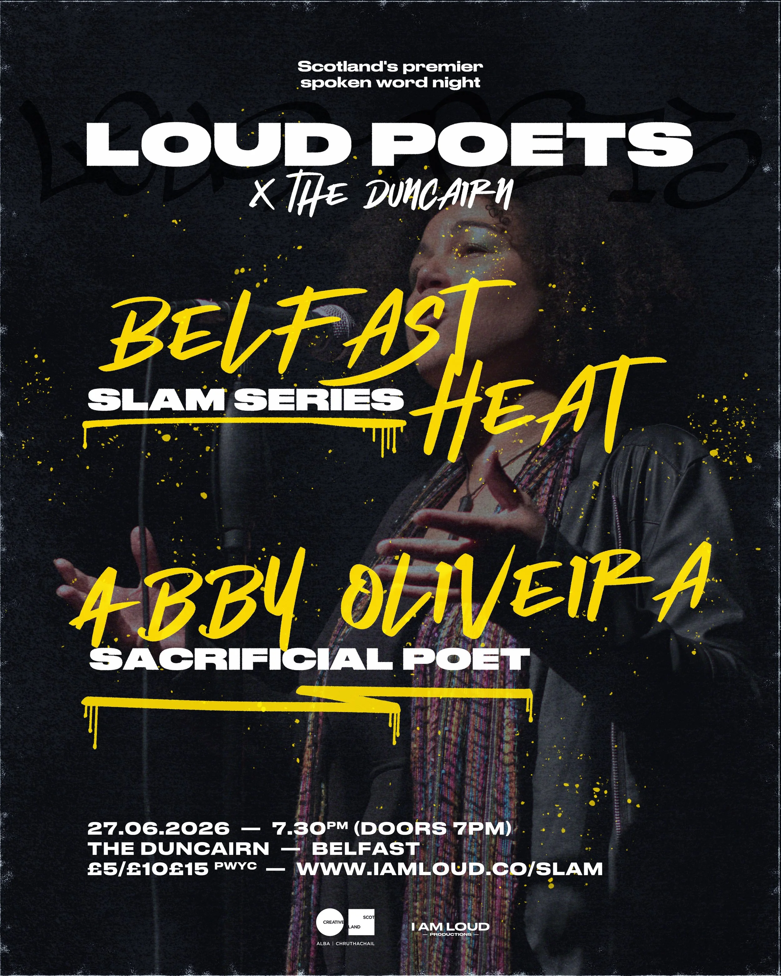 Loud Poets Slam Series: Belfast Heats