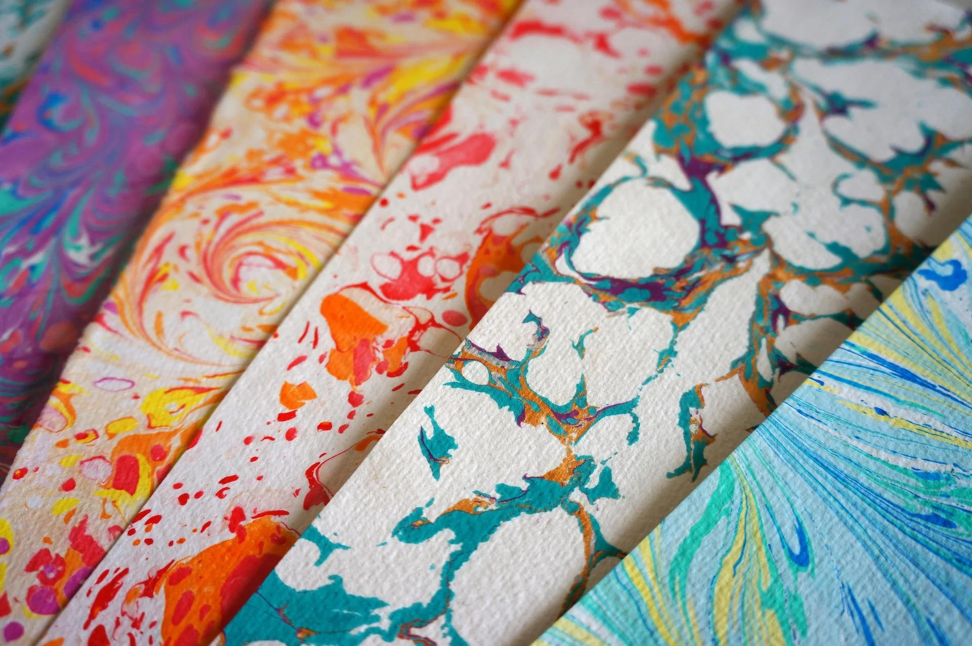 Mindful Makes - Paper Marbling with Aroona Murphy (One-Day Class)