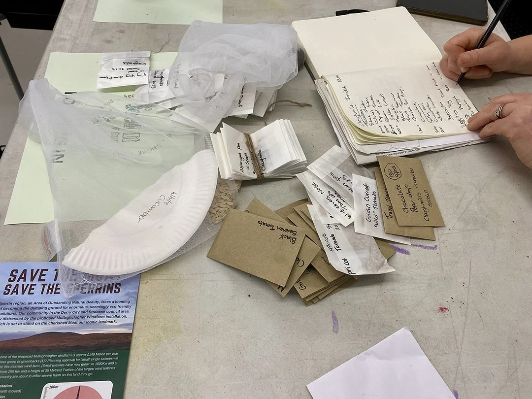 Seed Saving and Scything Session 
