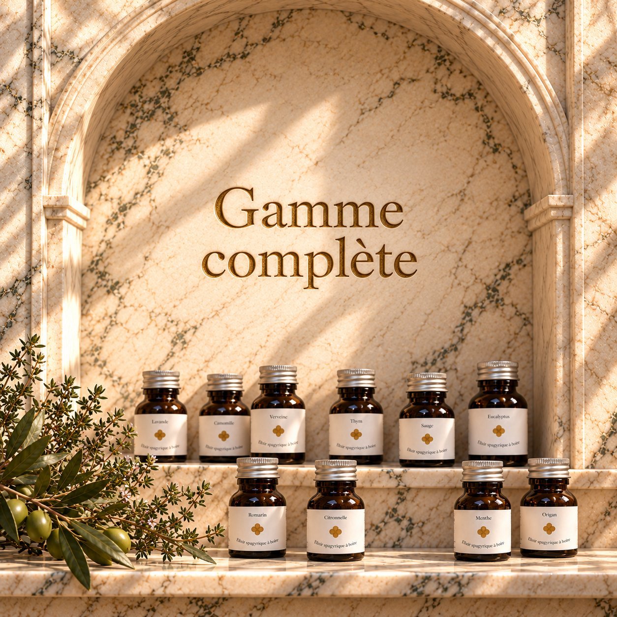 Elixirs spagyriques - gamme complète - Elixirs de Provence
