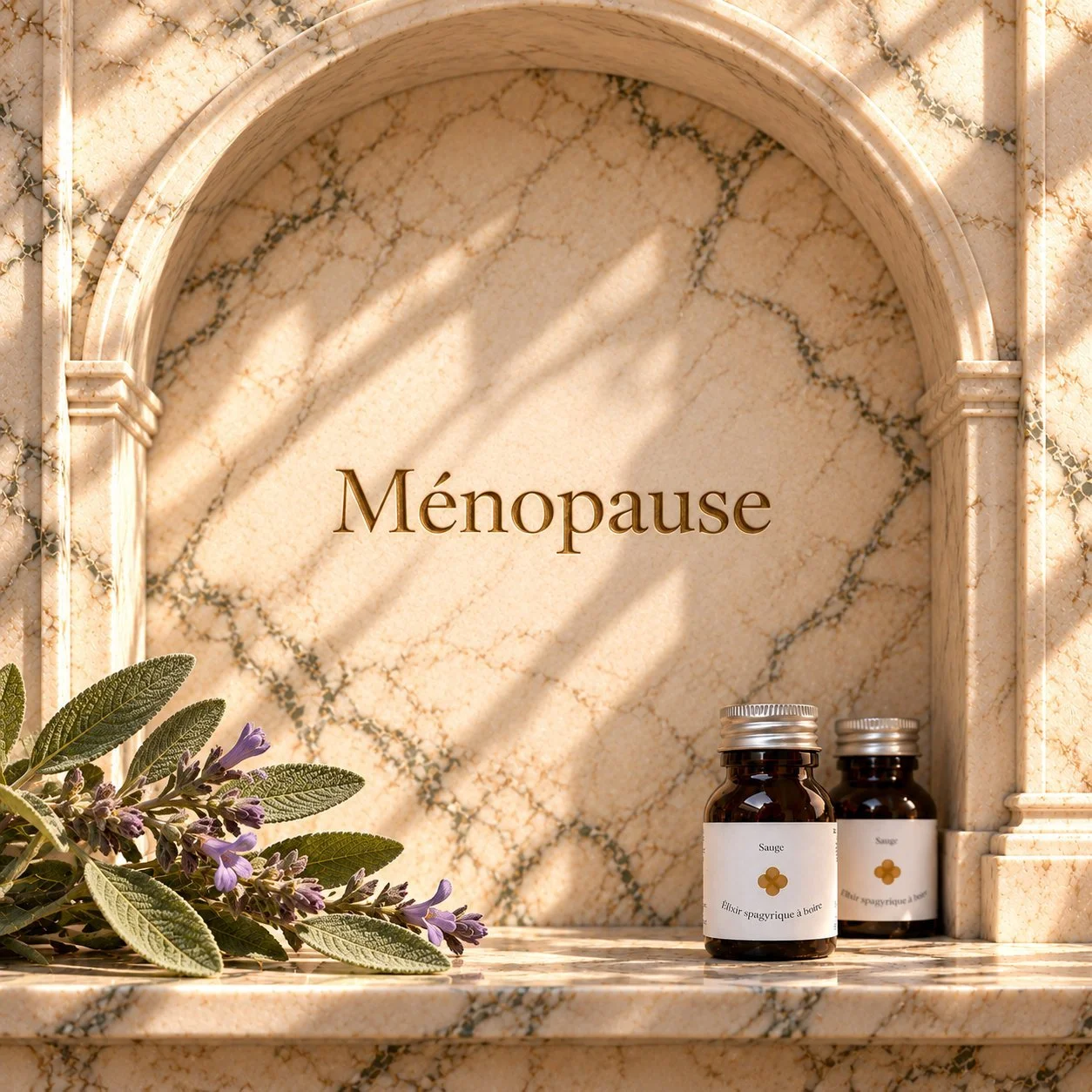 Elixirs spagyriques pour la ménopause - Elixirs de Provence