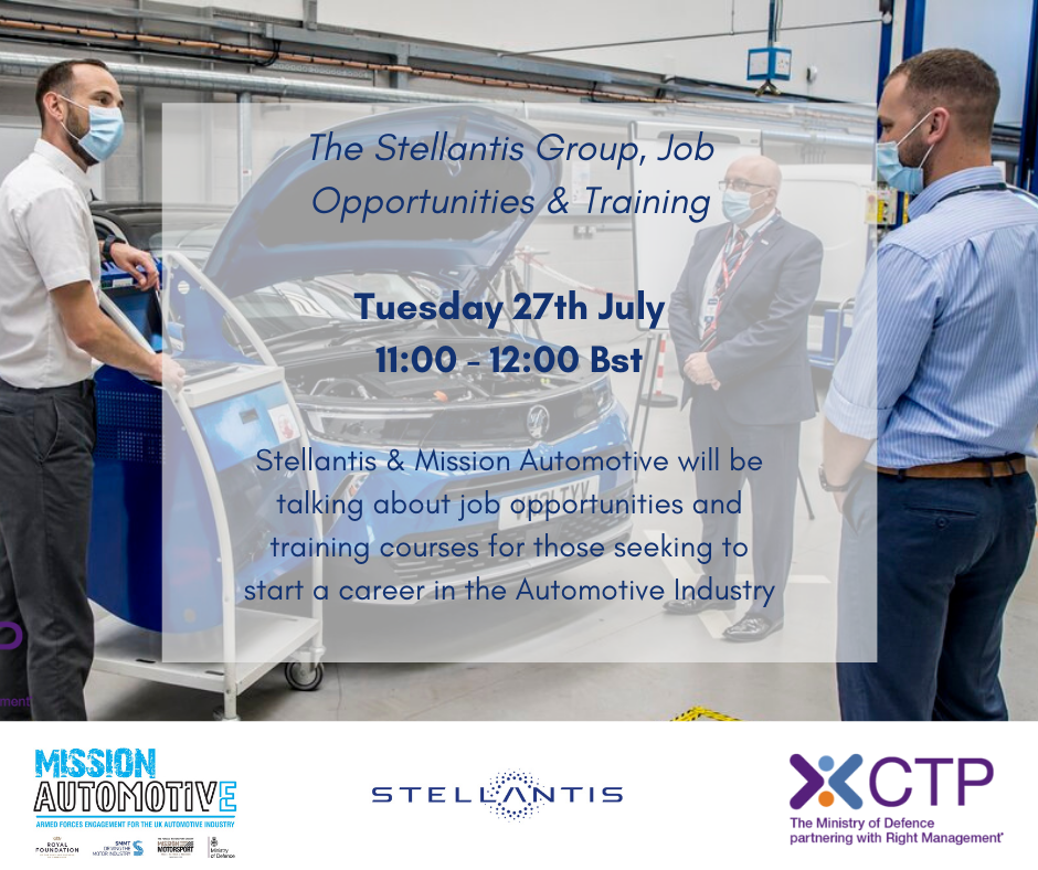 Mission Automotive & Stellantis h, ost first CTP Webinar — Mission ...