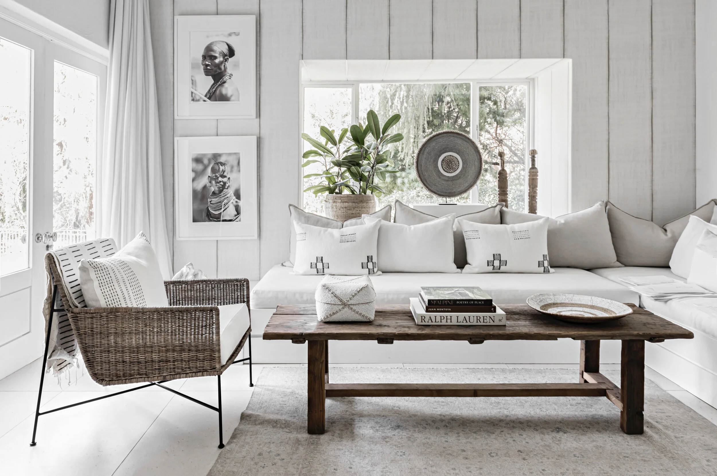 A comfortable corner in Yvonne’s home office