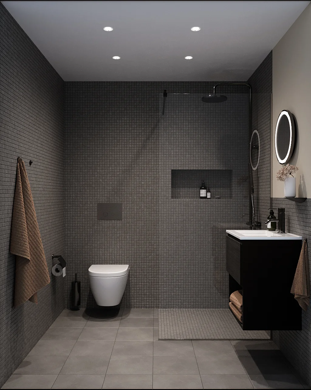 Work for Revita AS (concept and interior design). 3D visualization in cooperation with Rift AS