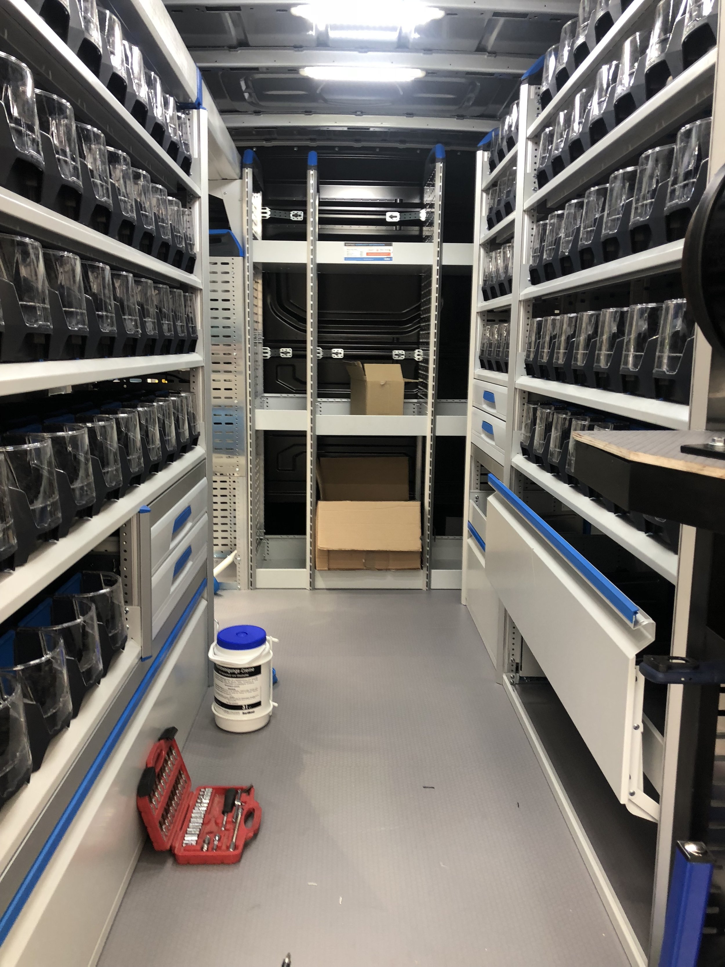 Introducing the new Sortimo SR5 van racking system — Whitebox