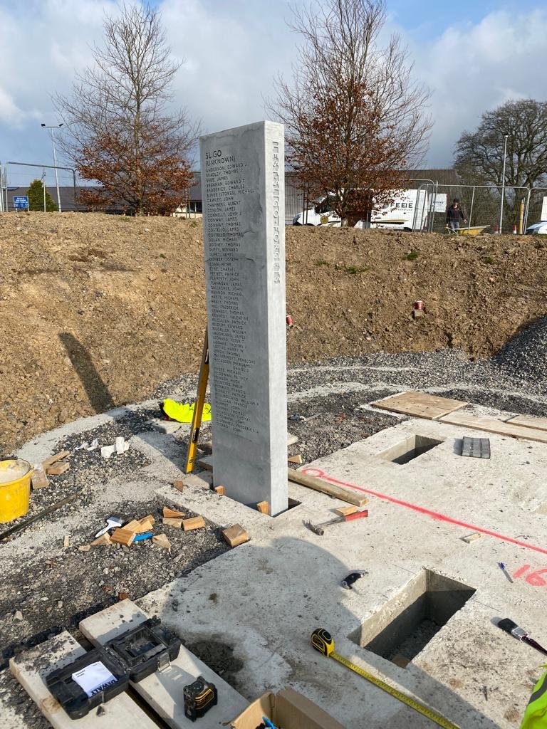 The first of the Sentinel Stones is placed.