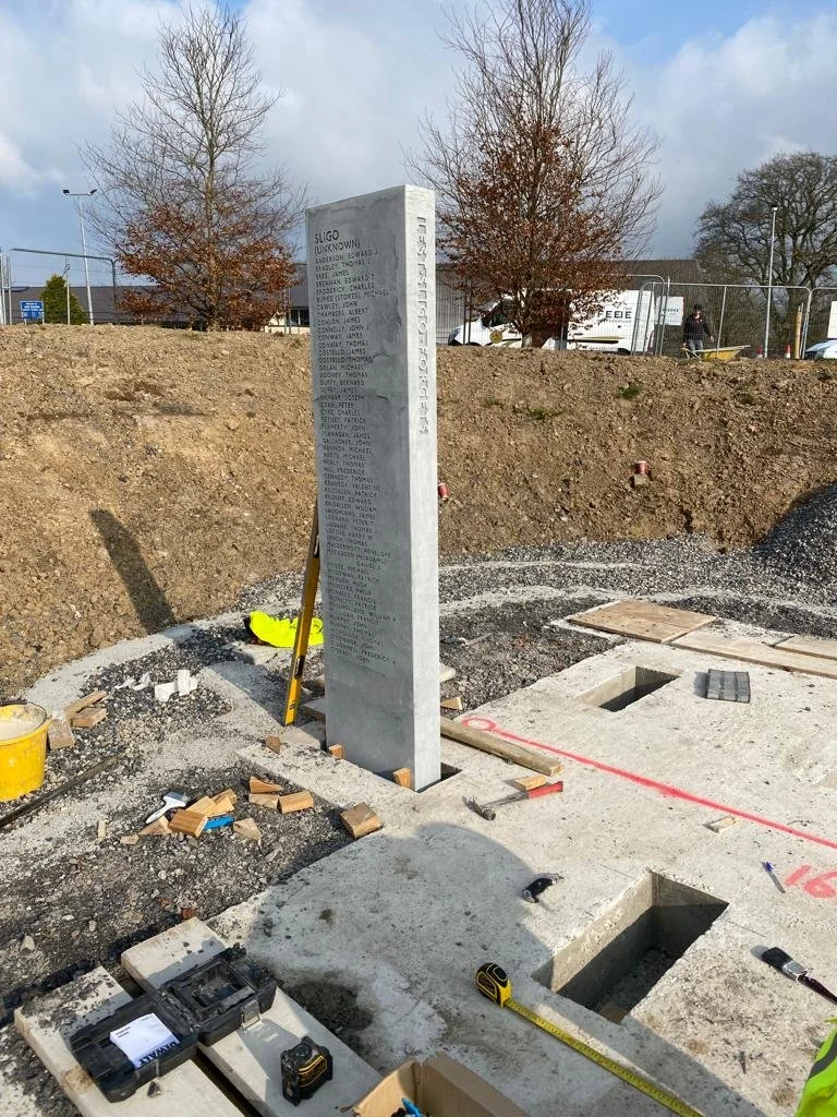 The first of the Sentinel Stones is placed.