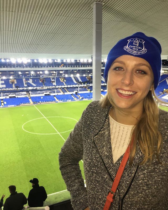 My lucky charm 🍀 #everton