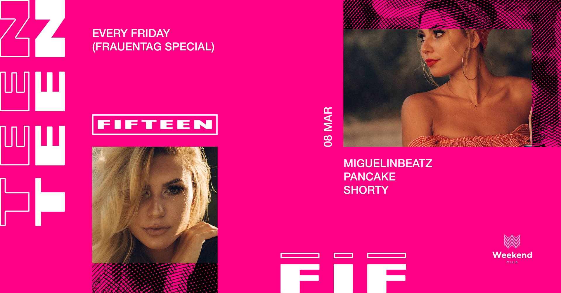 Fifteen - Hip Hop Friday - Every Friday on the 15th floor. We want to create a spot for people with open minded visions of music & fashion. An esthetic look is an essential step to treat your body like it deserved. Be curious - be a part. Every Friday finest Hip Hop with best local and international DJs.