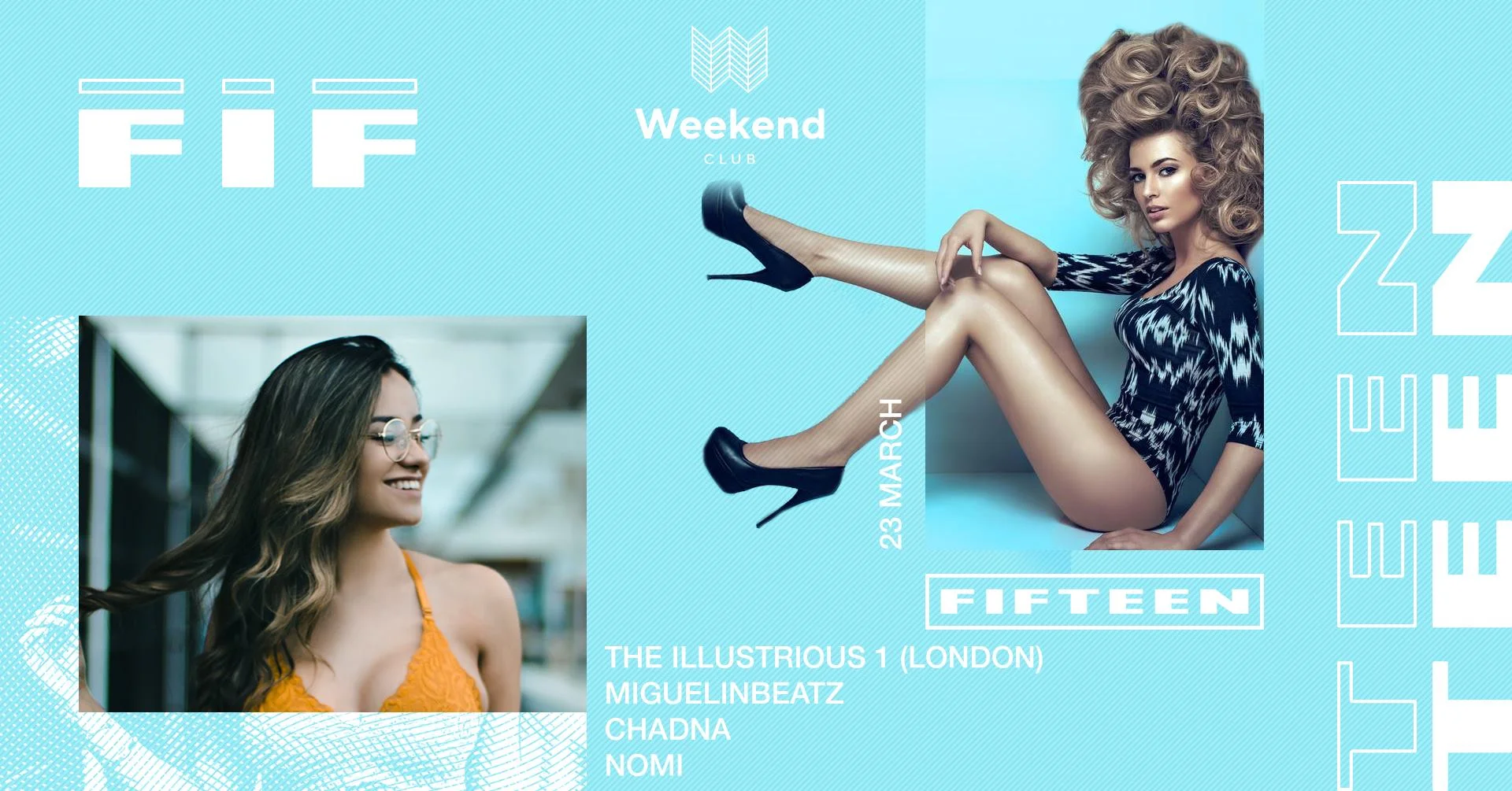 Fifteen - Hip Hop Friday - Every Friday on the 15th floor.We want to create a spot for people with open minded visions of music &amp; fashion. An esthetic look is an essential step to treat your body like it deserved. Be curious - be a part. Every F…