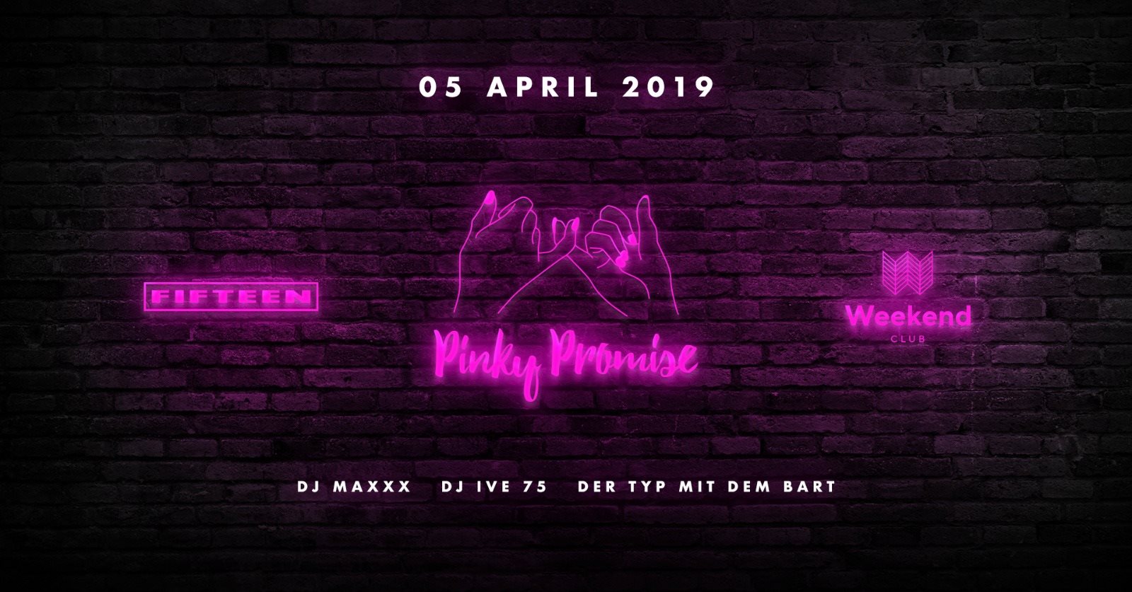 Fifteen x Pinky Promises - Hip Hop Friday - Every Friday on the 15th floor. We want to create a spot for people with open minded visions of music & fashion. An esthetic look is an essential step to treat your body like it deserved. Be curious - be a part. Every Friday finest Hip Hop with best local and international DJs.