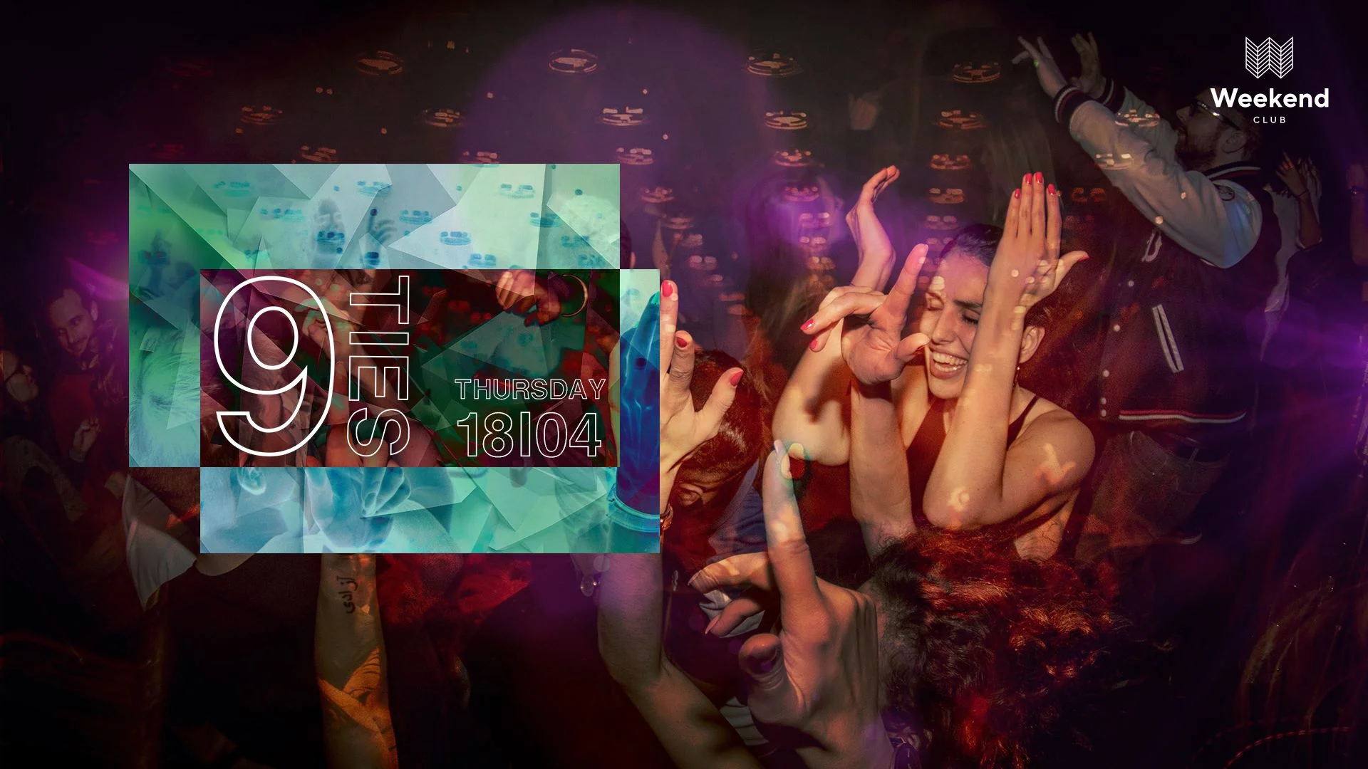 9Ties9Ties Hip Hop & RnB I Grand Opening Every Thursday we take you back to the time of the 90s Hip Hop & RnB`s. Get ready for an emotional journey through time. In addition to the music you can expect numerous specials. Damn right I live like that because I went from negative to positive. "- Biggie Smalls